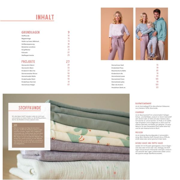 HEJ. Skandi Familiy – Lieblingskleidung für die ganze Familie nähen in Gr. XS-XXL + 86-140