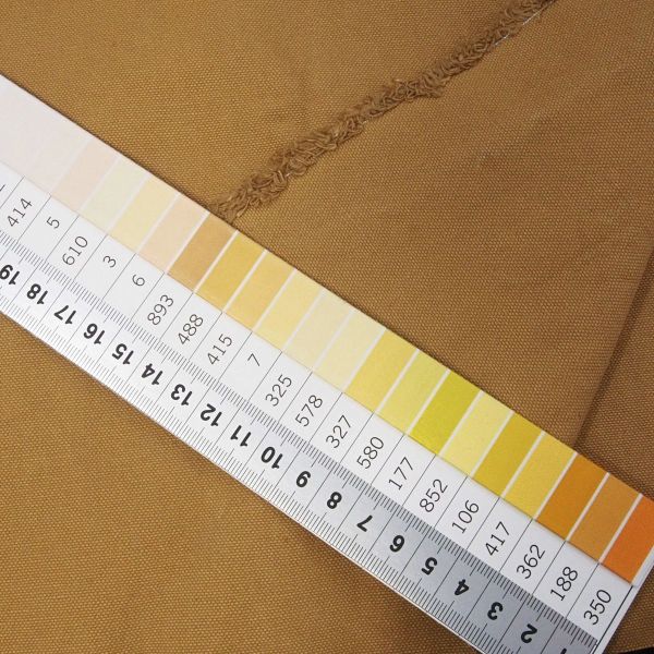 Heavy Washed Canvas senf gelb - Mind the Maker 17 OZ mustard kräftige Baumwolle für Taschen