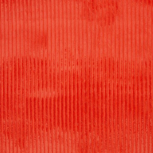 Samtcord uni mandarinen orange – robuster Breitcordstoff für Möbel & Taschen Wanja von Swafing