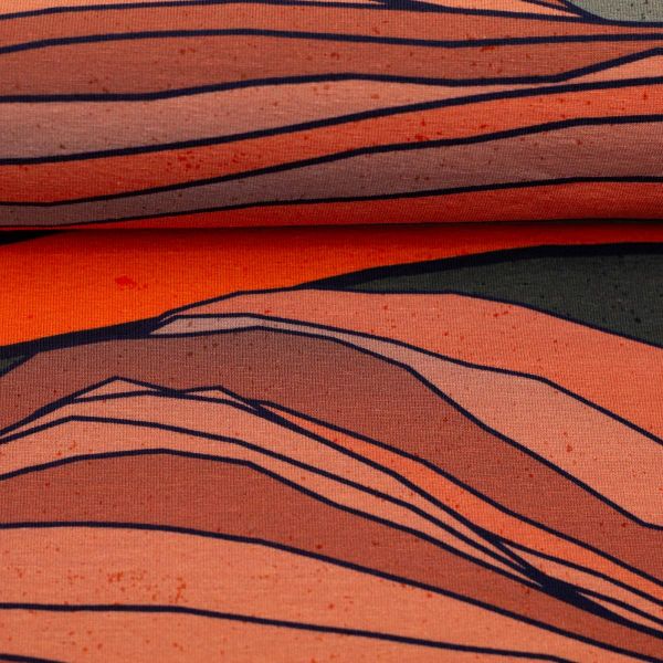 Jersey Kombistoff Dünen beige grau - Salty Soul by Thorsten Berger