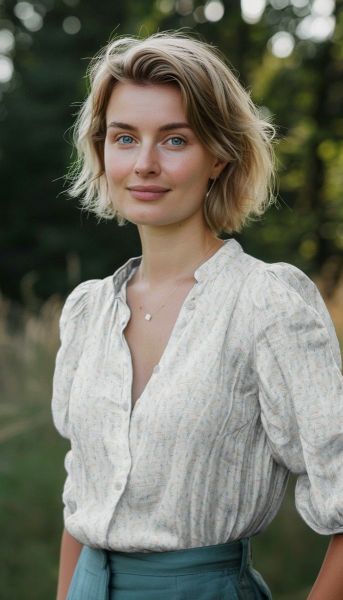 Musselin weiß mit filigran zarten Zweigen in weiß natur - Double Gauze Leaves