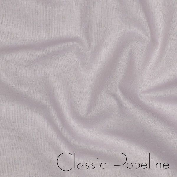 Baumwollstoff uni hell flieder - Baumwolle Popeline – Cotton Poplin light purple