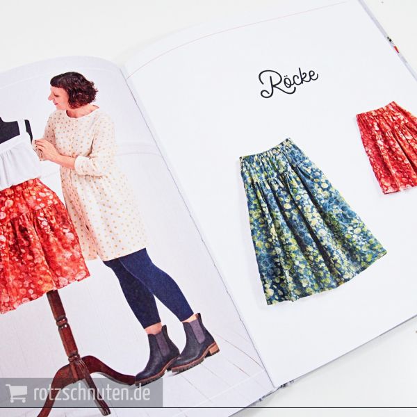 Der rosa p. Kleiderschrank – 23 Schnittmuster in Größe 36-46 mit 2 Schnittmusterbogen