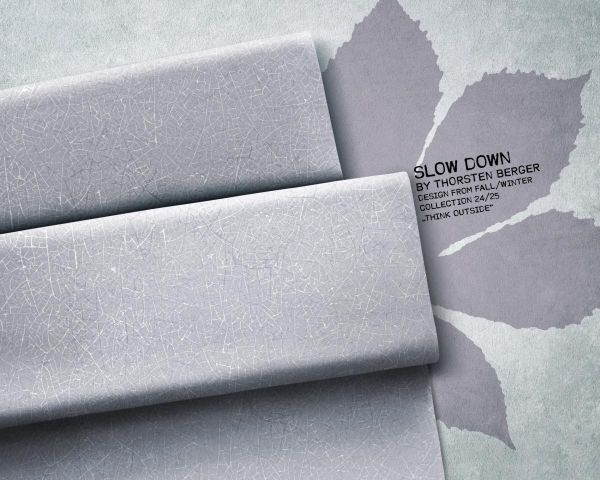 Sweat Scratchy hellgrau - French Terry Slow Down Sneaker Kombi Thorsten Berger by Swafing