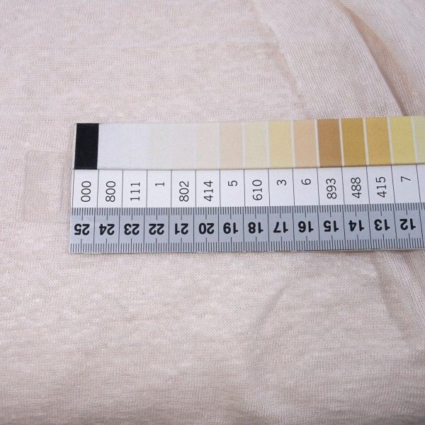 Leinen Strick creme - Mind the Maker Fine Linen Knit Bottle Creamy White Feinstrick