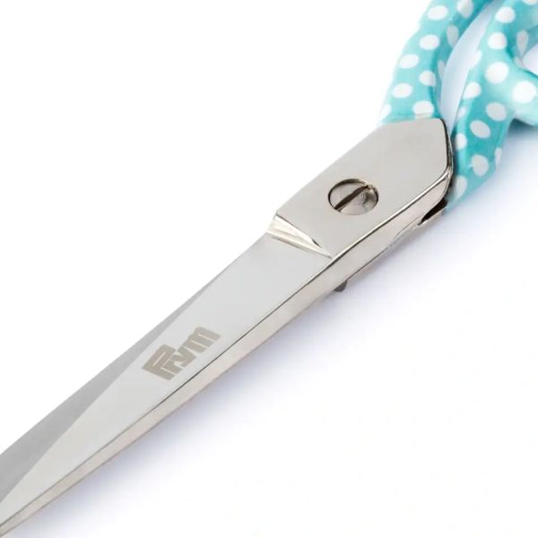Stoffschere 18cm von Prym Love - CLASSIC Schneiderschere 7" Nähschere türkis mit Punkten