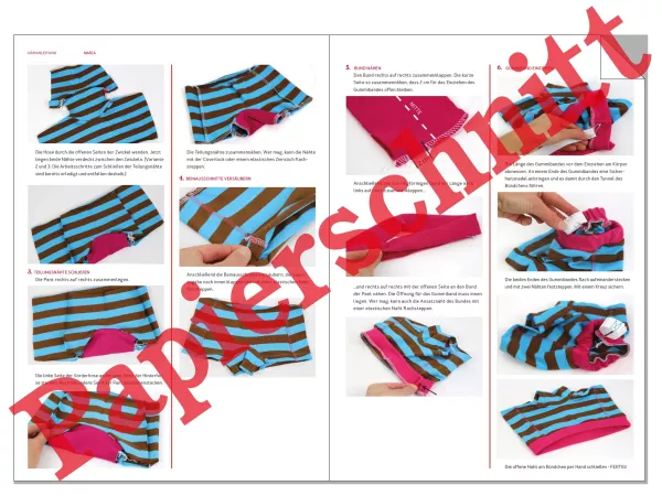 Schnittmuster FRAU MARLA • Damen Pants in 3 Varianten von Studio Schnittreif • Gr. XS-XXL