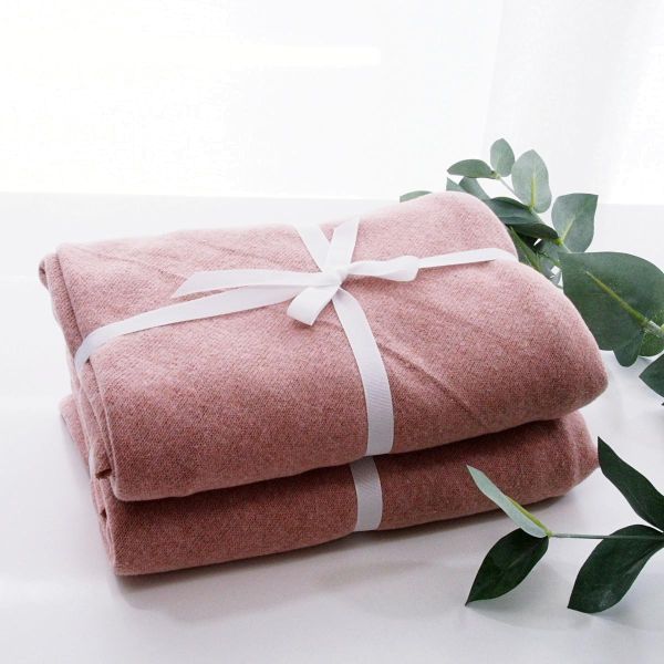 Stoffzuschnitt Maxi Dreiecktuch Kuschelstrick Bono altrosa • Maxituch Poncho Stricktuch