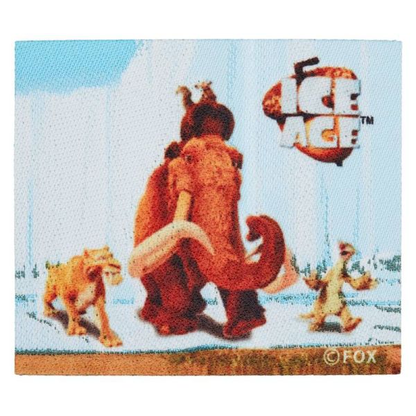 Bügelbild Ice Age Mammut Manni Sid Diego - Applikation zum Aufbügeln