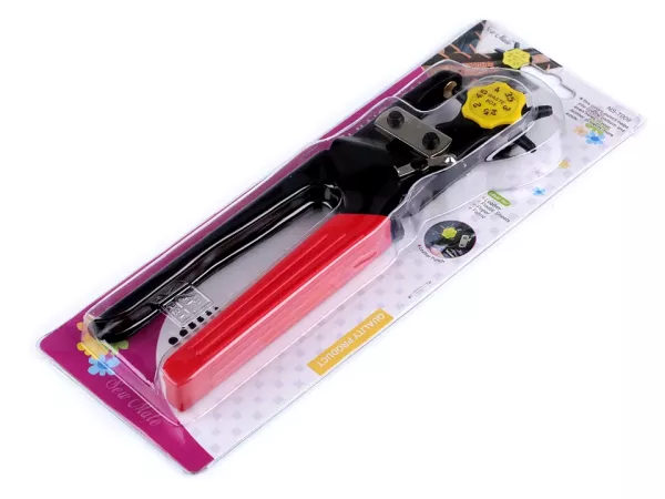 Lochzange von 2-4,5mm - Revolverzange zum Lochen von Papier Stoff und Leder