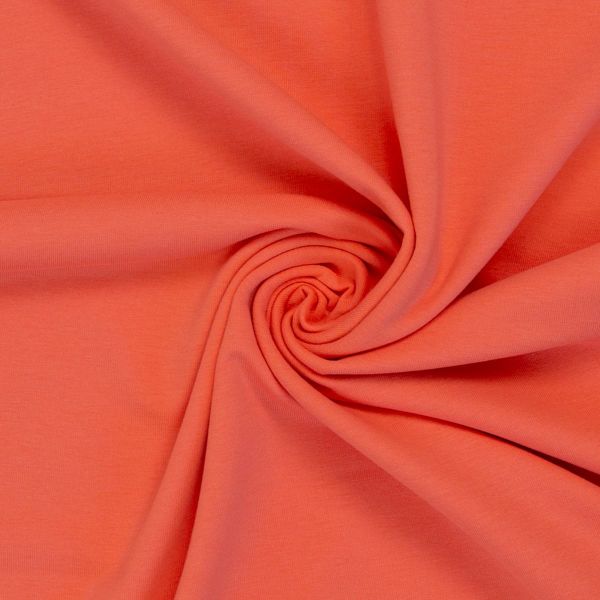 Sweat uni apricot - French Terry MAIKE von Swafing Kollektion FS26