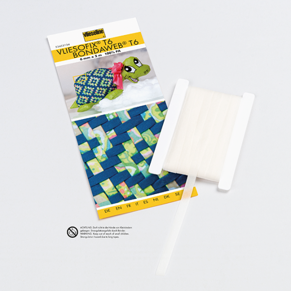 Vliesofix T6 - 6mm breites Klebevlies (5m) - Bondaweg T6 von Vlieseline