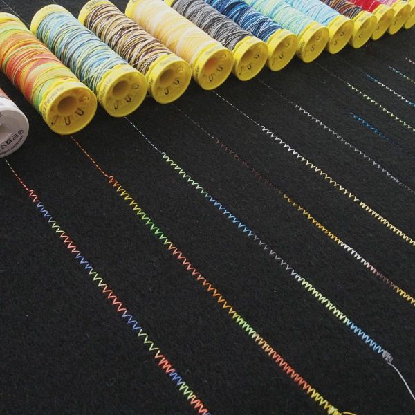 Stickgarn Poly Sheen Multi No. 40 bunt - 200m Nähgarn 9981 Mettler multicolor