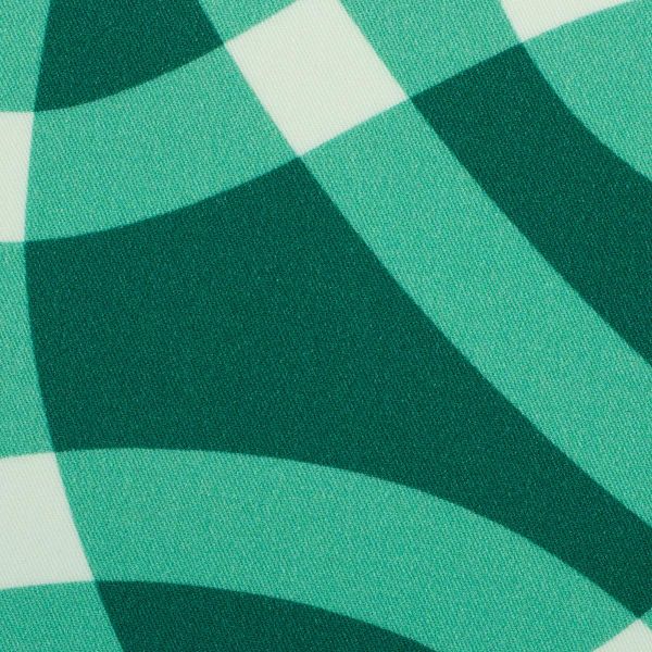 Viskose Webware grafisch abstrakt petrol grün - Serie Feelings by Käselotti von Swafing