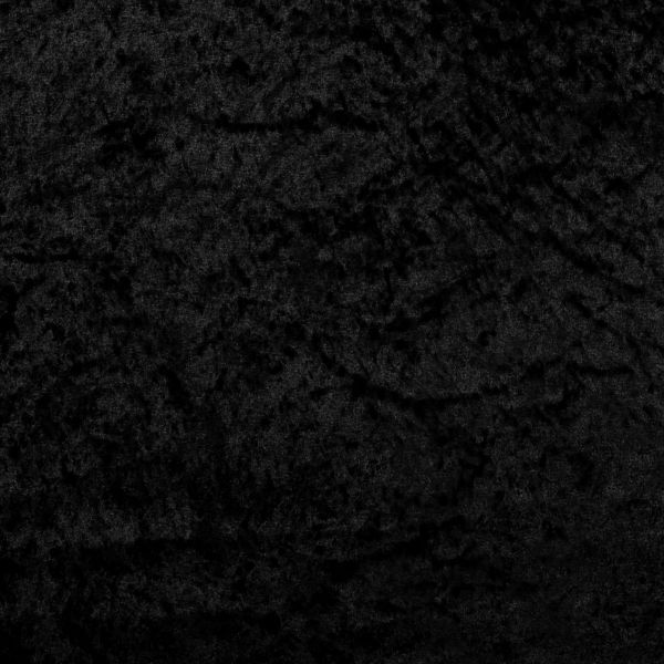 Pannesamt in schwarz - Samtstoff für Deko Karneval Fasching Halloween