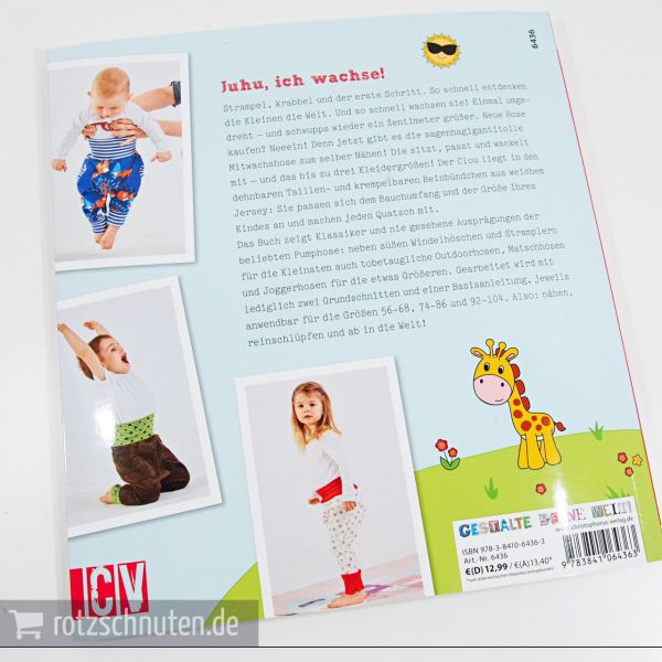 Mitwachs-Hosen – nähen für Babys & Kleinkinder – Pumphosen & Co in Gr. 50-104