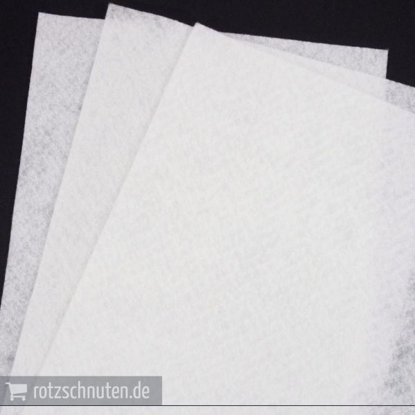 Bastelfilz weiß A4 20x30cm – Folia Filz feine Wollqualität