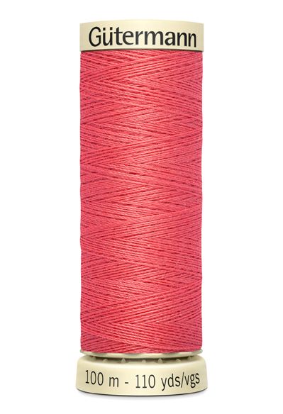 Nähgarn lachs coral Fb. 927 - 100m Allesnäher Garn von Gütermann - Nähseide