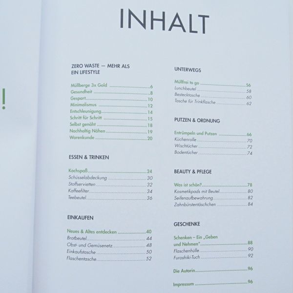 Das Zero Waste Nähbuch - mit 18 einfachen Nähprojekten