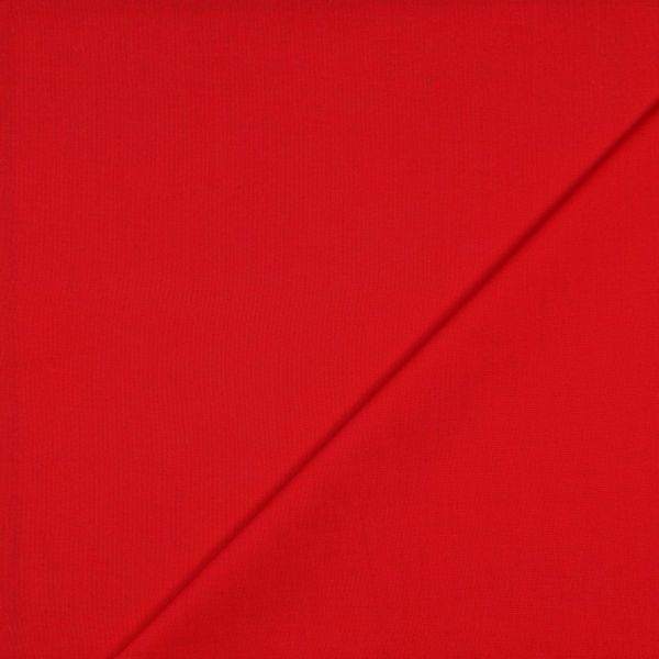 Baumwollstoff uni rot - Baumwolle Popeline – Cotton Poplin red