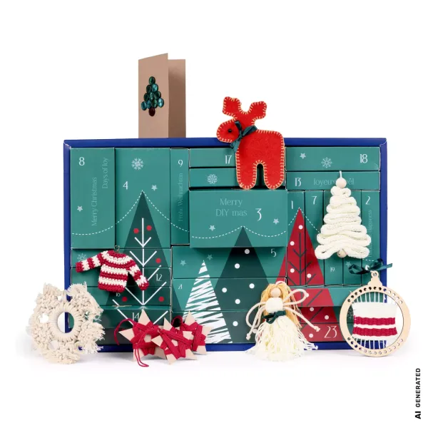 Prym DIY Adventskalender 2026 – 24 kreative Überraschungen für 8 Handarbeitsprojekte