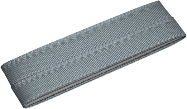 1,2m Hosenschoner Kantenband hellgrau - Verstärkung und Schutz für Anzughosen