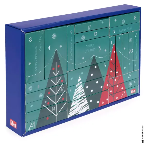 Prym DIY Adventskalender 2026 – 24 kreative Überraschungen für 8 Handarbeitsprojekte