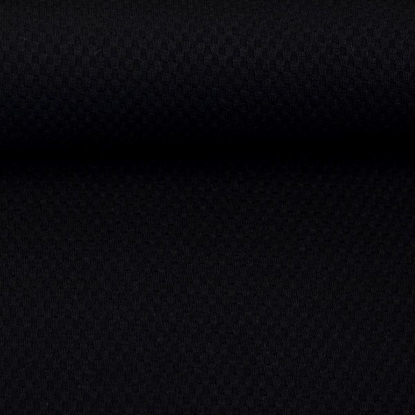 Strukturjersey Emilia von Swafing in schwarz - Ökotex 210g