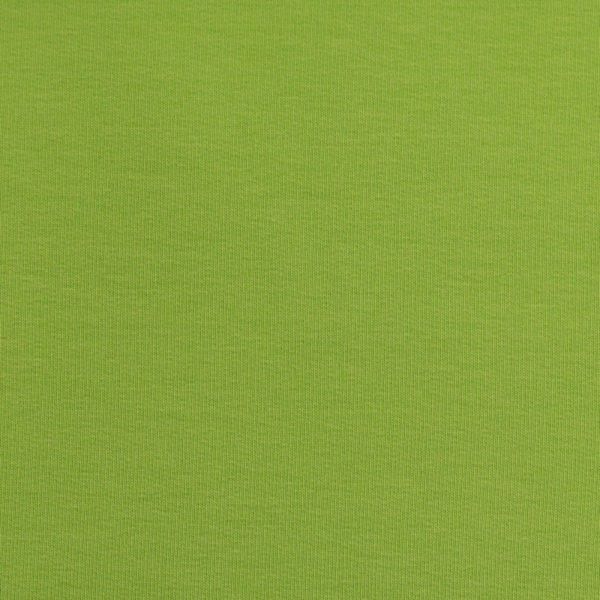 Soft Sweat uni hellgrün - angerauhter French Terry EIKE von Swafing