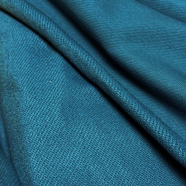 French Terry 3-Faden in Lagunenblau petrol - Überbreite (2,15m) von See You At Six