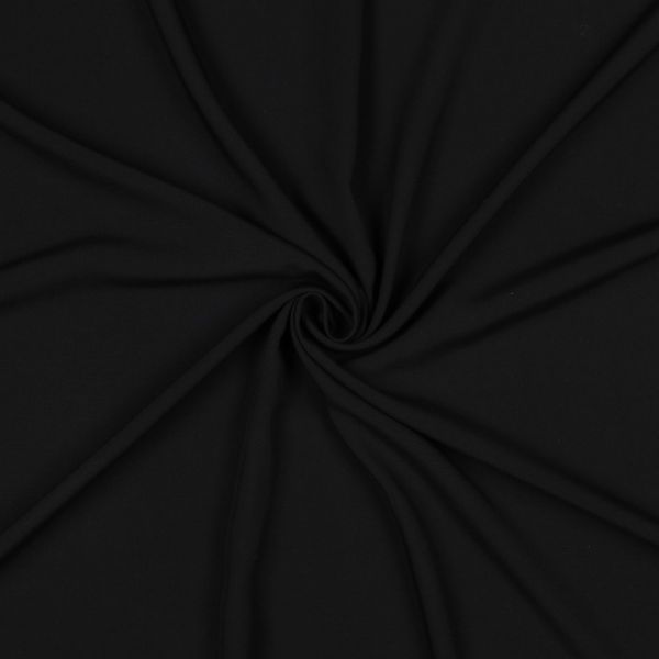 LENZING™ ECOVERO™ Viskose schwarz - nachhaltig & edel