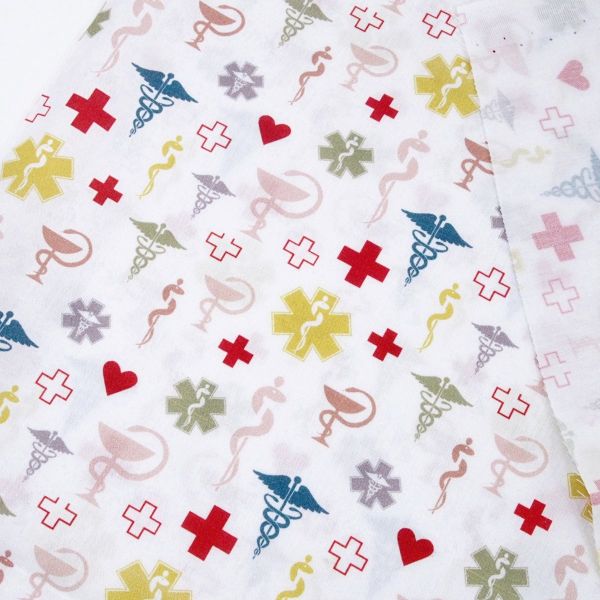 Bio Baumwolle Symbole Medizin Arzt Apotheke Kreuz Herz – Medical organic