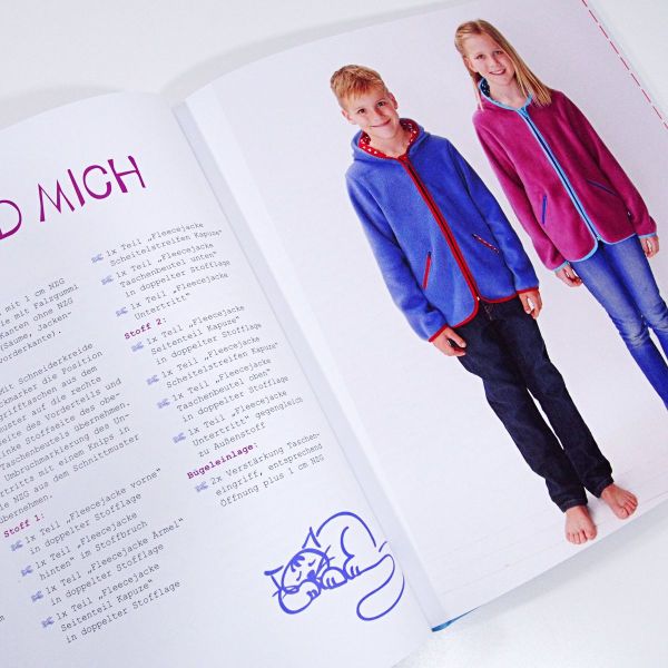 Nähen mit JERSEY - KLIMPERKLEIN! Nähideen für Kinder (Größe 104-164) von Pauline Dohmen