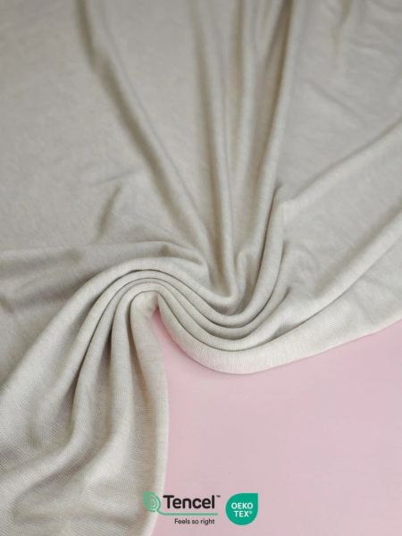 leichter Merino TENCEL™ Lyocel Strick in creme - 180g von meetMILK