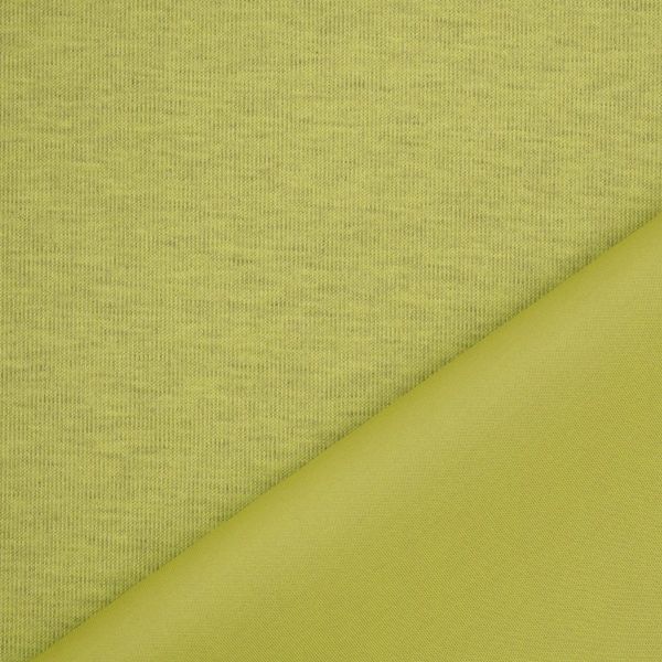 Neoprene Scuba Sweat apfelgrün aus der aktuellen Fibre Mood Kollektion