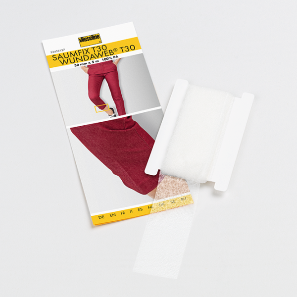 Vlieseline SAUMFIX T30 – Säume anbügeln und fixieren (5m)