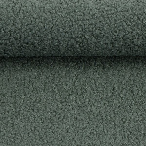 Teddy Bouclé Lämmchen Schaf Fellimintat smaragd - Deko Boucle Kodiak von Swafing