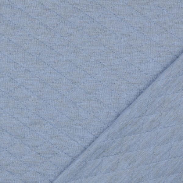 Steppsweat helles blau – cooler Baumwolle Stepper für Hoodies & Jacken