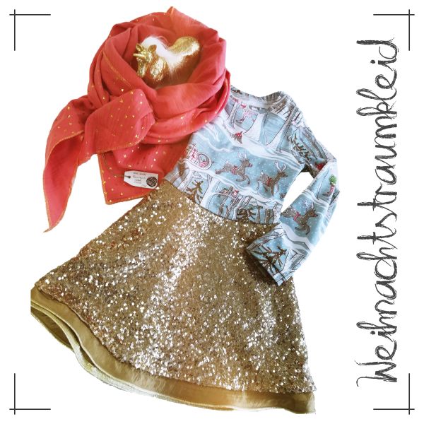 weihnachtsfunkeltraumkleid