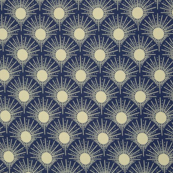 Double Slub Musselin Sonne blau – Double Gauze Käselotti Bright by Swafing