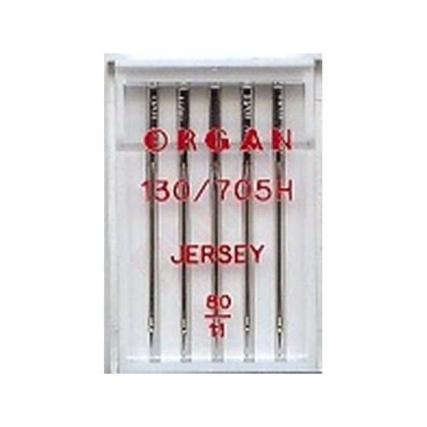 ORGAN Nähmaschinen Nadeln – Jersey 80/12 – für Jersey und Strick