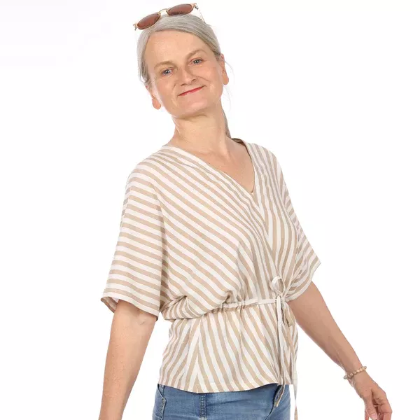 Schnittmuster FRAU YUUKA • leichte Tunika Bluse für Damen • Gr. XS-XXL