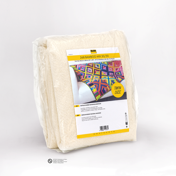 Volumenvlies aus Bambus und Baumwolle Twin Size - 268 Bamboo Mix 50/50 (SB)