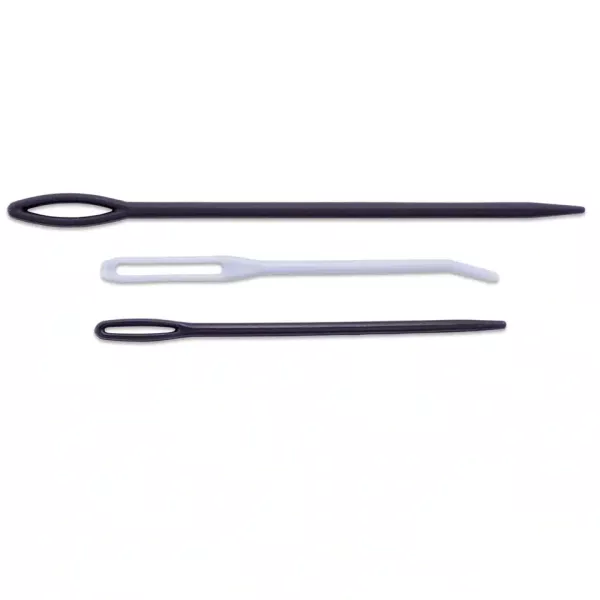 Wollnadel Kunststoff ohne Spitze 3 Stück in den Größen von Prym