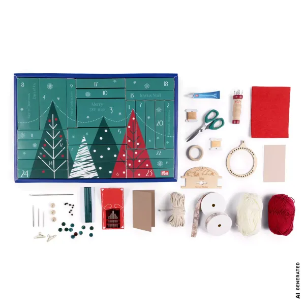 Prym DIY Adventskalender 2026 – 24 kreative Überraschungen für 8 Handarbeitsprojekte