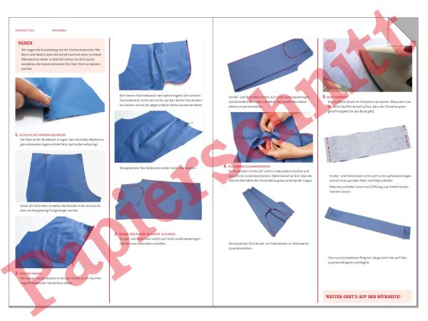 Schnittmuster FRAU HEDDA • Culotte mit weitem Bein und Gummibund von Studio Schnittreif • Gr. XS-XXL