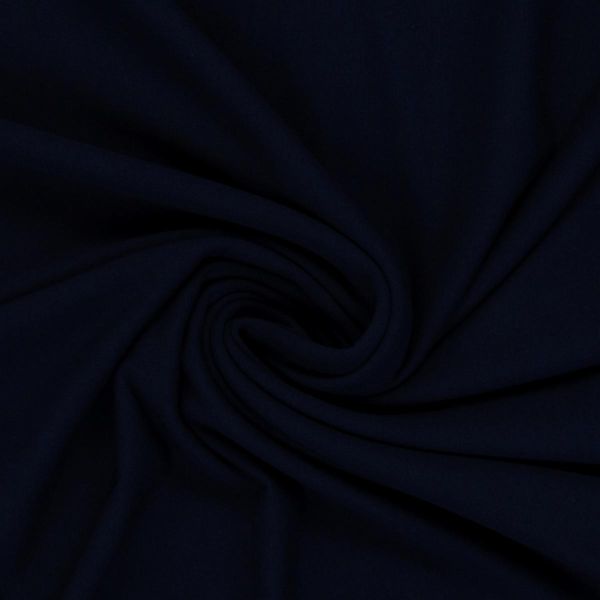 Soft Sweat uni dunkelblau - angerauhter French Terry EIKE von Swafing