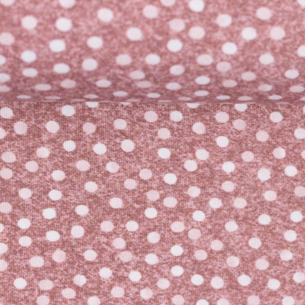 Jersey Punkte altrosa – Serie Susan von Swafing