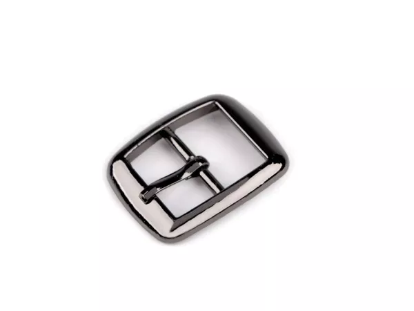 Gürtelschnalle 2cm gundmetal schwarz | Metall Schnalle für 20mm Gurtband