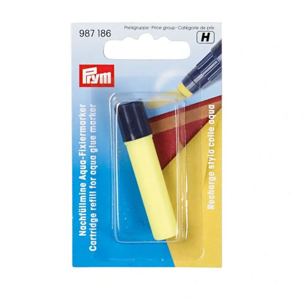 Nachfüller für Textilkleber in Stiftform zum fixieren - Aqua Fixiermarker von Prym